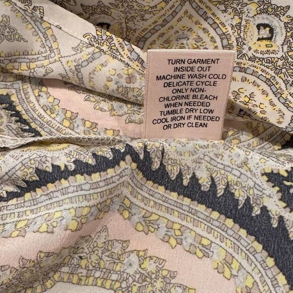 Philosophy Paisley Geo Print Shift Dress Size Small - Picture 6 of 9